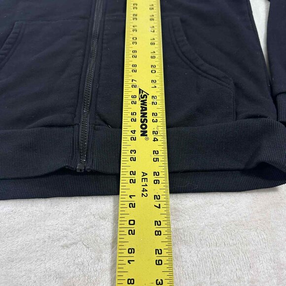 GUESS Los Angeles Red & Black Two-Tone Zip-Up Hoodie - Picture 9 of 13